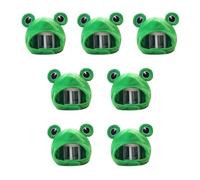 Qsvbeeqj Cute Plush For Frog Hat Green Scarf Earflap Soft Winter Warm Ski Full Headgear For Women Men Novelty Cosplay Costume Big Ears