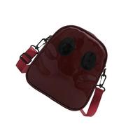 Qsvbeeqj Delicate Skeleton Color Contrast Shoulder Purse Practical Water Resistant Satchel Compact Design For Festive Occasion Water Resistant Halloween Pouch