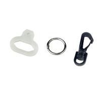 Qsvbeeqj Easyly Grip Adjustable Release Buckles Reliability Silicones Scubas Accessory For Secure Underwater Equipment Management High Strengths Regulator Retainer