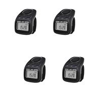 Qsvbeeqj Electronic Finger Counter Rechargeable 6 Digit LCD Digital Display Hand Tally Counting