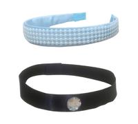 Qsvbeeqj Eye Catching Princess Artificial Pearls Headband Choker Set For Little Girl Pretend Play Game Festival Celebration Props