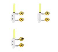 Qsvbeeqj Fishings Rod LED Glow Stick Night Fish Strikes Alerts Bites Alarm Lamp Rod Tip Tube Fishing Light