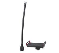 Qsvbeeqj Flexible 17mm Adapter Mobile Tablet Mount Phone Holder 360 Degree Rotating Supporting Stand Bracket Adjustable Tablet Stand For Live Streaming Tripod
