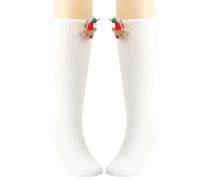 Qsvbeeqj Fuzzy Socks For Women Cozy Warm Winter Fleece Slipper Cabin Plush Socks Fuzzy For Women