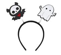 Qsvbeeqj Halloween Pumpkin Headband Day Of The Dead Lovely Hairband Cosplay Costume Headpiece For Adult Kids Stage Props Headwear Cartoon Theme Headband Halloween Accessory