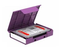 Qsvbeeqj Hard Disk Carrying Case for 3.5Inch Inside Foam Padded Shockproof Protector Optional Color Data Storage Solution