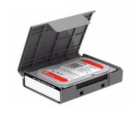 Qsvbeeqj Hard Disk Carrying Case for 3.5Inch Inside Foam Padded Shockproof Protector Optional Color Data Storage Solution