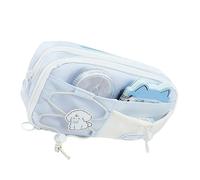 Qsvbeeqj High Capacity Pencil Case 8 Section Polyester Pen Pouches Pen Organiser Bag Travel Cosmetics Carrying 23x12x8cm Stylish Pencil for Teens and Professional