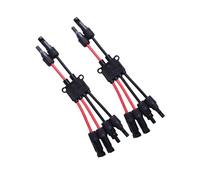 Qsvbeeqj High Efficiency Photovoltaic AST Connection with Weatherproof Constructions Quick Resistant for Solar Panel Systems Corrosion Resistant Adapters