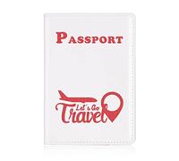 Qsvbeeqj Lover Couple Holder Card Cover Hot Stamping Worlds for Women Men Wedding Travel Wallet Travel Men