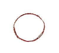 Qsvbeeqj Luck Fish Accessoruy For Couples Symbolizing Good Fortunes And Happiness With Soft Sturdy Red Cord Everyday Wear
