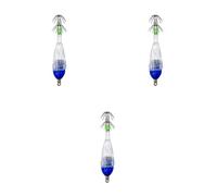 Qsvbeeqj Luminescent Squid Jigs Underwater LED Light Baits Attracting Artificial Baits Fishing Hook For Sea Angling LED Fishing Light