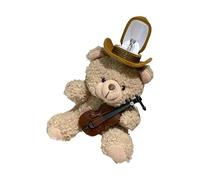 Qsvbeeqj Luxurious Soft Plush Toy with Realistic Detail and Removable Jewelry Storage Section Soft PP Cotton Plush Doll