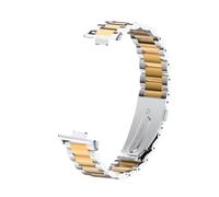 Qsvbeeqj Metal Replacement Band Adjustable Watch Strap Multifunction Watch Band With 18mm Thread Smartwatch Band For Watch Fit3
