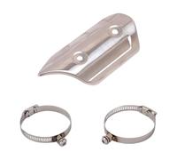 Qsvbeeqj Motorcycle Exhaust Mufflers Pipe Heat Shield Cover Heel Guards Antiscalding Cover Universally For Motocross Motorcycle