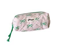 Qsvbeeqj Multifunctionnal Pen Case Large Capacity Corduroy Pencil Case Large Compartment Travel Stationeries Bag for Student Pencil