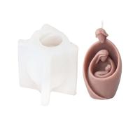 Qsvbeeqj Nativity Scene Silicone Candle Mold Soap Fondant Chocolate Decorating Tool Birth Of Jesuss Candle Resin Mold
