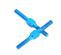 Qsvbeeqj Pair Of 3x32mm Aluminum Turnbuckles Offering Reliability And Speed For Remote Control Enthusiasts Model Car Stability Enhancer