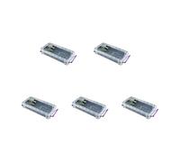 Qsvbeeqj Pen Box Pencil Case Stackable Bag Clear Small Storage School Supplies for Student Storage Case Container Desk Organisers