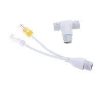 Qsvbeeqj POE Splitter for Networks RJ45 Connector for Simple Build Superior Transmission Cabling Connector