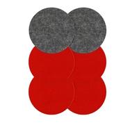 Qsvbeeqj Polishing Attachment 5Inch 125mm Felt Pad With Adhesive Backing For Random Orbitals Sanders Felt Pad