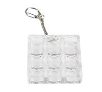 Qsvbeeqj Portable 9 Key Keycaps Toy Switches Tester Keychain Tactiled Feedbacks For Anxieties Relief Office And Travel Toy