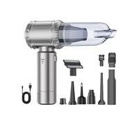 Qsvbeeqj Powerful 22000Pa Handheld Vacuums Cleaner With 6000mAh Battery And 8 Accessories For Car Upholstery Home Office AI Electrostatic Adsorption Vacuum