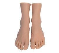 Qsvbeeqj Practical Men Size 44 Foot Display Model Practice Training Model TPE Texture for Shoe Ads Class Art Projects Professional Foot Anatomy Training Tool