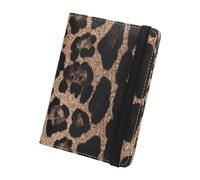 Qsvbeeqj Practical PU Leather Passport Cover Blocking Card Holder Case Keep Your Identity Secure for Women Girls Card Holder for Women