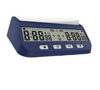 Qsvbeeqj Professional Game Timer With Switchable Language Setting 5 Competition Models Sound Control Portable Chesses Clock Home Chesses Game Accessories