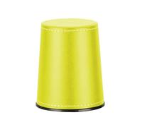 Qsvbeeqj PU Leather Dices Cup Fashion Simple Dices Shaker Cup Flannel Interior Quiet Shaker Clubs Entertainment PU Leather