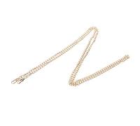 Qsvbeeqj Purse Bag Strap for Cross Body Replacement Shoulder Handbag Handle Metal Cha Handbag Strap