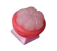 Qsvbeeqj Realistic Fruit Resin Key Caps for Mechanical Keyboards Multiple Designs Such as Durian Avocado and Rambutan Optional Colourful