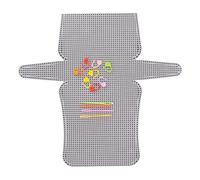 Qsvbeeqj Rectangular Acrylic Mesh Canvas Sheets Set For Stitching And Crochet Bag Purse Handmade Making Craft Projects Kits Purse Embroidery Acessories
