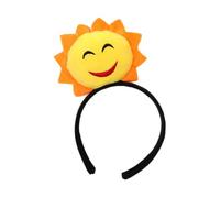 Qsvbeeqj Role Play Cartoon Star/Sun Shape Hairband Woman Teen Photography Headbands For Movie Enthusiasts Animes Theme Hairband