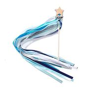 Qsvbeeqj Sensory Ribbon Ribbon Sensory Toy Rainbow Hand Bells Hand Kite Natural Wood Loop Toy Colorful Learning Toys Learning