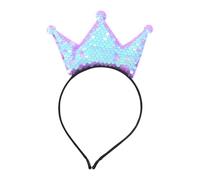 Qsvbeeqj Sequined Hairhoop For Children Birthday Party Sparkling Headbands For Toddler Girl Festival And Carnivals Gathering Crowns Kids DressingUp