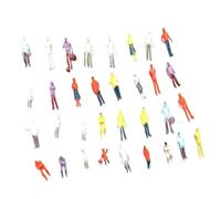 Qsvbeeqj Set Of 25 Miniature City Figures In Assorted Poses Ideal For Architecture Models And School Projects Model Building Kits Model Railway People Random Poses