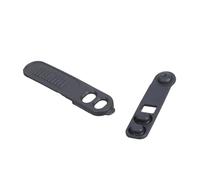 Qsvbeeqj Side Frame with Rubber Button 58 mm Length Frame and 43 mm Length Button Walkies Talkies Replacement Part for CP200 EP450 CP04 Radio Communication Devices