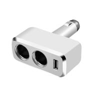 Qsvbeeqj Single USB Car Power Adapter 12V/24V Vehicles Socket Splitter For Navigation/Dashcam/Phones Quick Safe Charging
