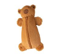 Qsvbeeqj Soft Plush Pencil Case Zippered Pencil Bag for Student Adult Large Capacity Pen Pouches Travel Cosmetic Storage Bag Unique Animal