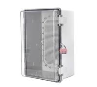 Qsvbeeqj Strong Waterproof Electrical Housing Lockable Constructions Base Protection with Locks Upgrades for Covering Child-Safe Outdoor Outdoor