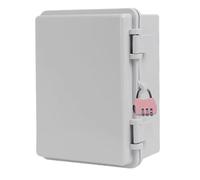 Qsvbeeqj Strong Waterproof Electrical Housing Lockable Constructions Base Protection with Locks Upgrades for Covering Child-Safe Outdoor Outdoor