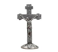 Qsvbeeqj Stylish Christian Church Home Shelf Tabletop Ornaments Cross Decoration House Blessing Office Household Religious Goods