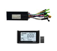 Qsvbeeqj SW900 LCD Display And 30Amp Sine Waved Controller Set For Electric Bike Conversion Compatibility With Brushless Motors