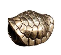 [Qsvbeeqj] Tote Shell Metal Beads for Creative Paracord Projects and Fashionable Jewelry