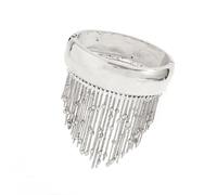 [Qsvbeeqj] Trendy geometric metal beads with tassel, dangling charm hand chain, suitable for daily wear, versatile women