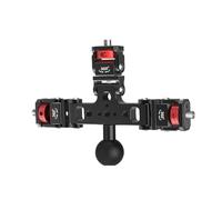 Qsvbeeqj Tripod Adapter Mount For Action Camera Smartphone Aluminum Extension Stand 1/4inch Mount Vlog Studio Holder Action Camera Accessories