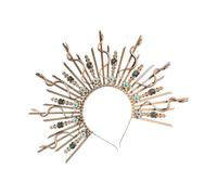 Qsvbeeqj Unique Snake Crowns Headband Mythology Styles Adjustable Headband Perfect for Halloween Parties and Stage Performances Snake Headpiece