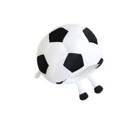 [Qsvbeeqj] Unisex Plush Hat 3D Soccer Headgear Hat for Sports Events and Theme Party Celebration Football Game Headpiece